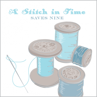 N10 A Stitch In Time Saves Nine