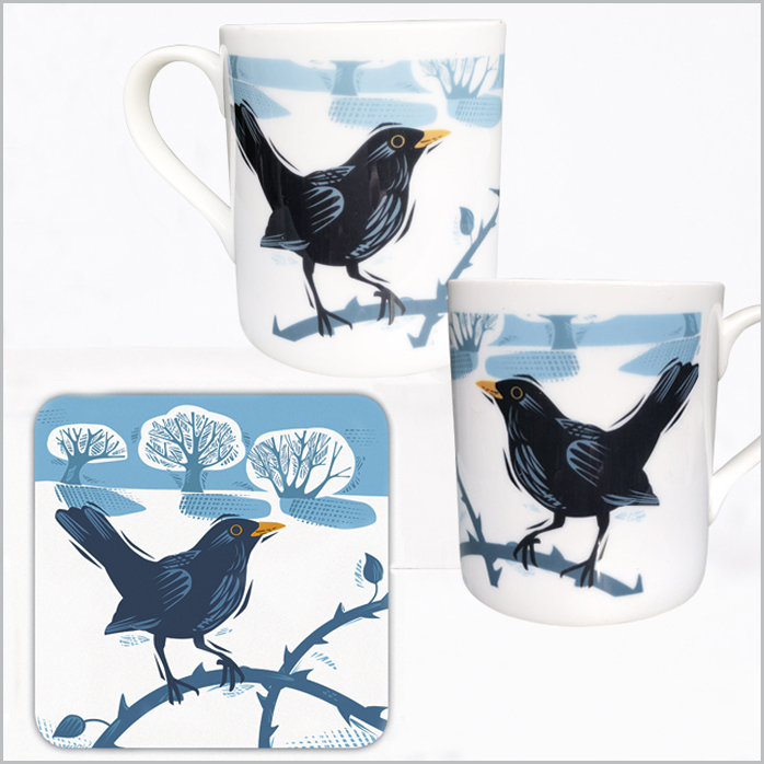 GIFT: BLACKBIRD MUG & COASTER