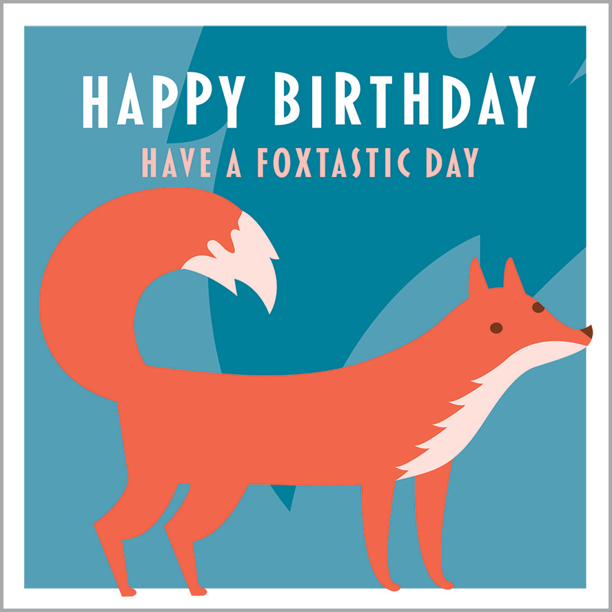AA03 HAPPY BIRTHDAY - FOX