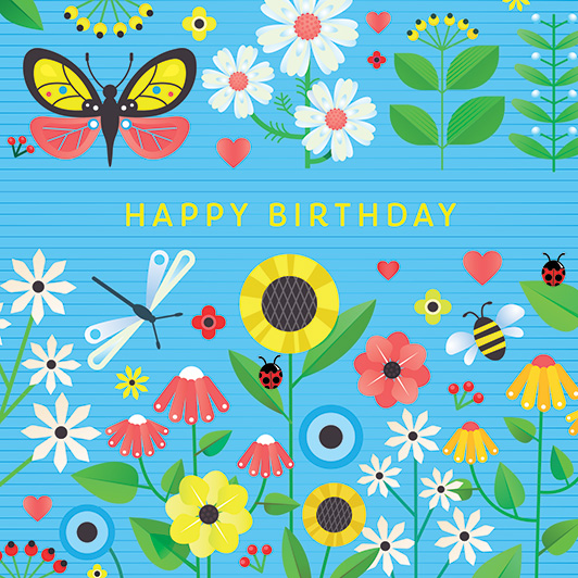 NR03 HAPPY BIRTHDAY