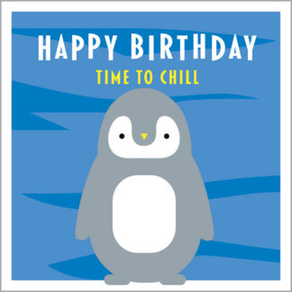 AA23 HAPPY BIRTHDAY - PENGUIN