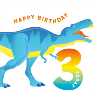 D25 HAPPY BIRTHDAY THREE TODAY