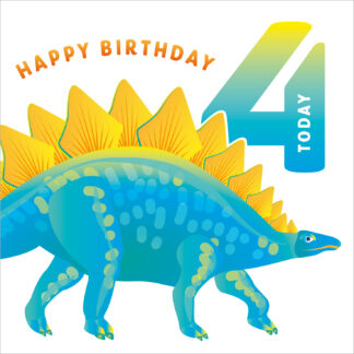 D26 HAPPY BIRTHDAY FOUR TODAY