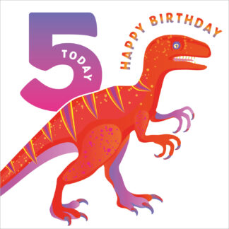 D27 HAPPY BIRTHDAY FIVE TODAY